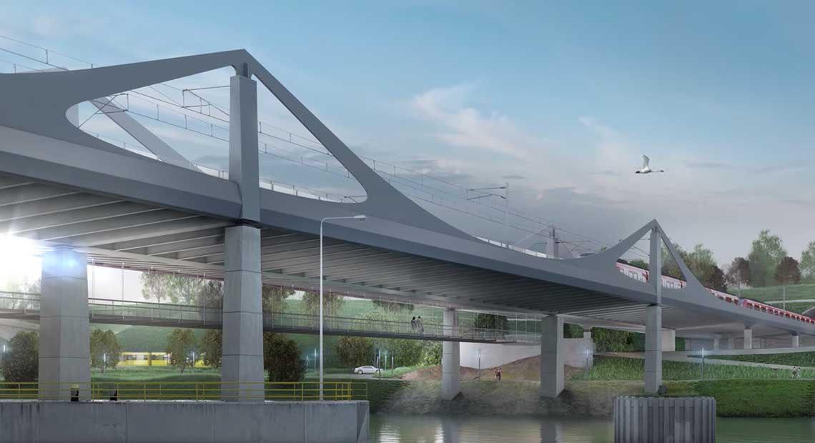 BÜ Neckar Stuttgart